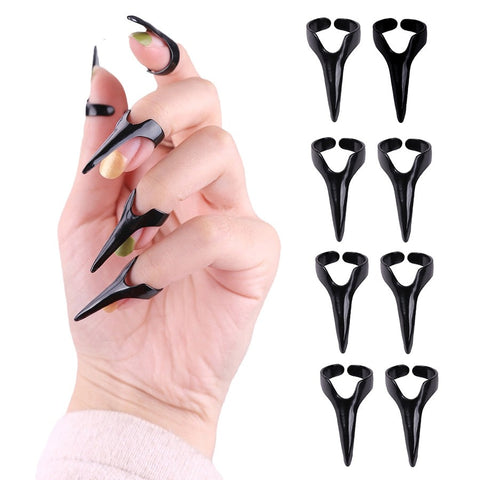 Braids  Retro Punk Hair Selecting Rings