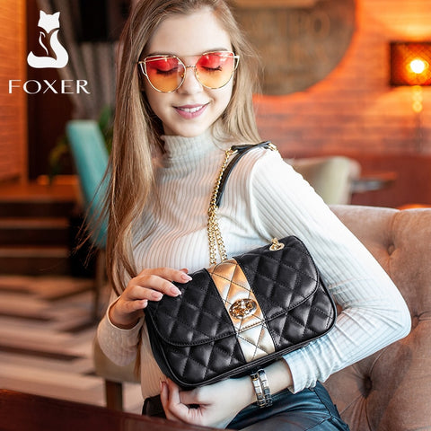 Women Diamond Lattice Crossbody Bag