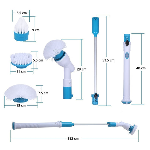 Turbo Electric Spin Scrubber