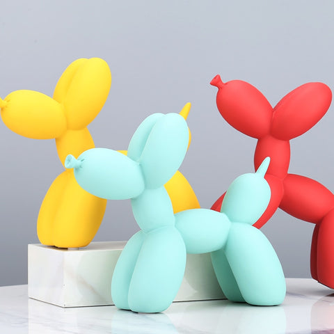 Matte Balloon Dog Statue