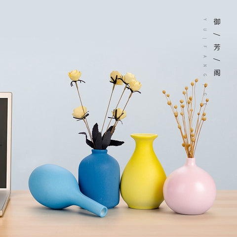 Flower Ornaments Ceramic Vase