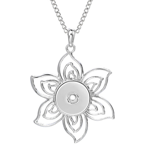 Three Color Snap Necklace