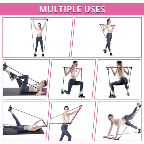 Yoga CrossFit Fitness Sport Pilates Bar Kit