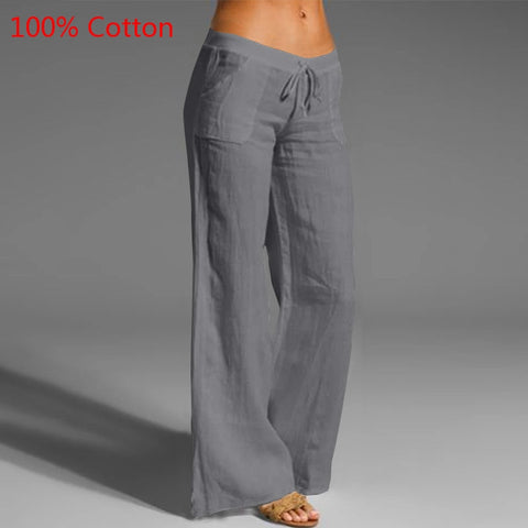 Women Vintage Wide Leg Pant