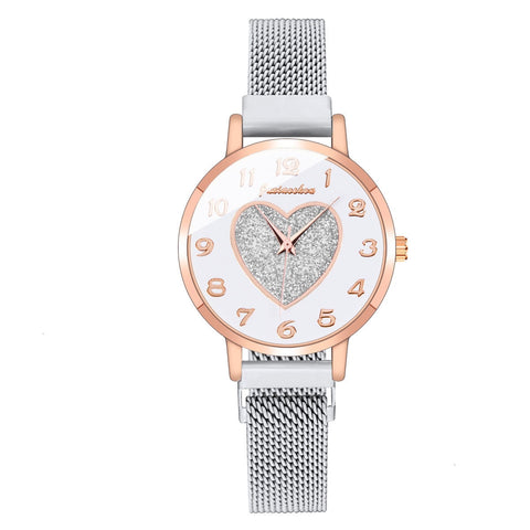 Women Romantic Heart Wrist Watches