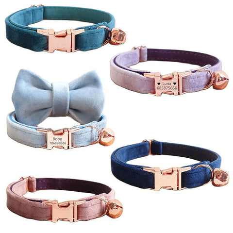 Cat Bowtie Choker Collar