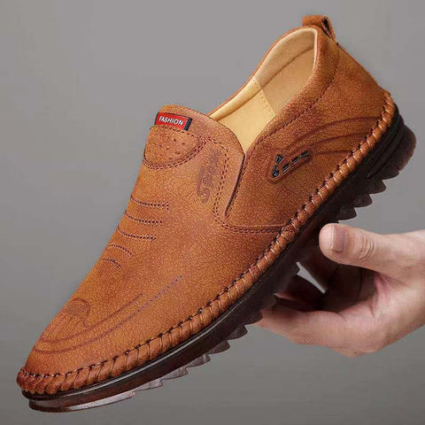 Men Microfiber Leather Shoes
