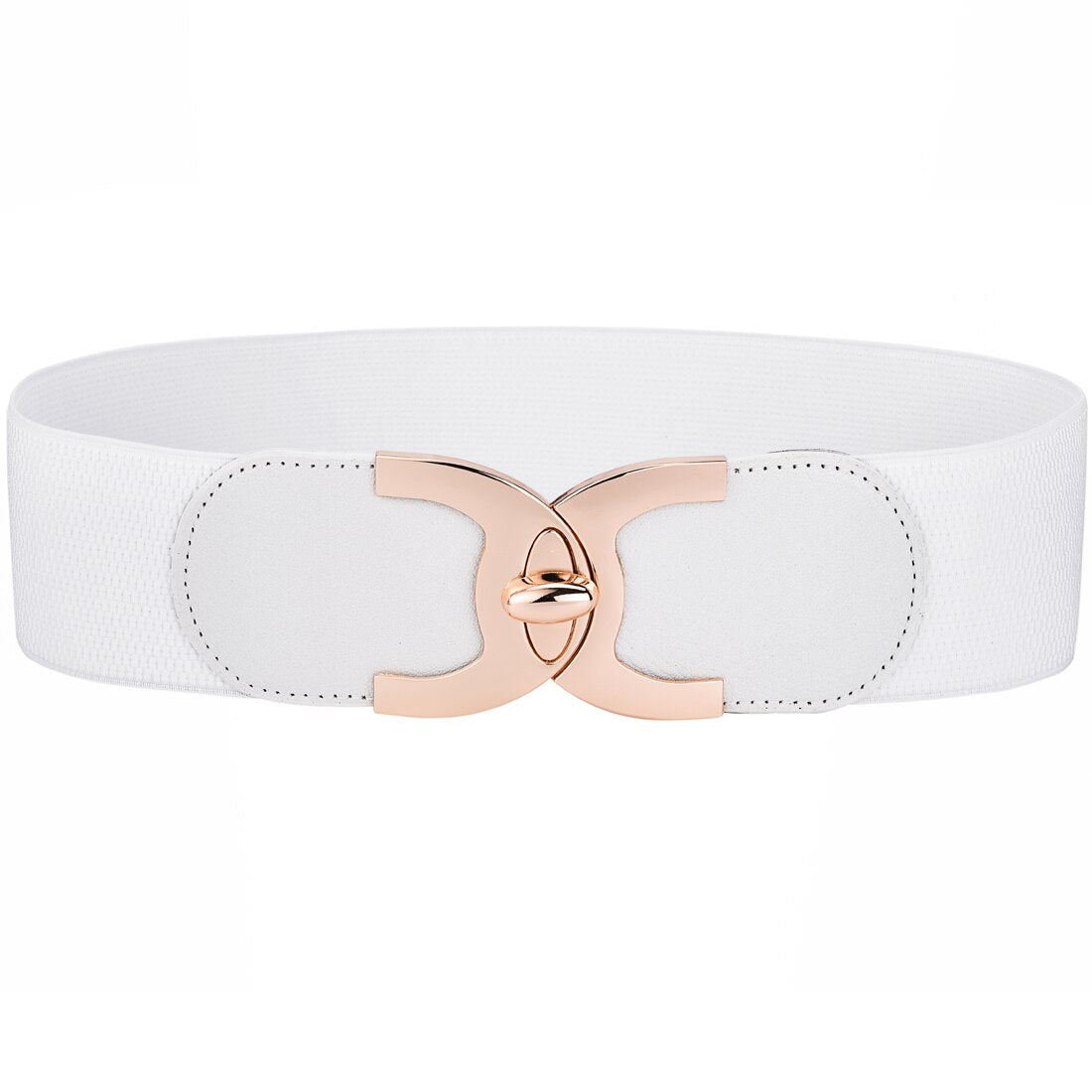 Ladies Wide Elastic Waist Belt