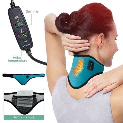 New Electric Heating Neck Brace Cervical Vertebra