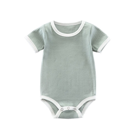 Baby Romper Ribbed Short