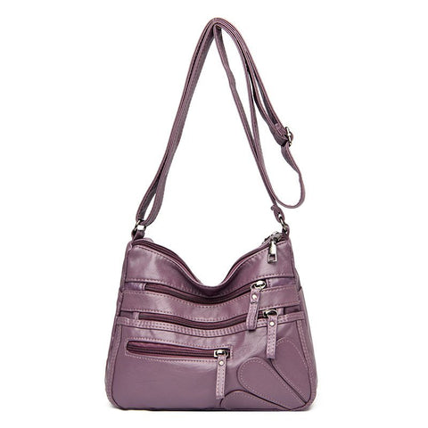 Women Soft Leather Shoulder Bags