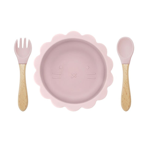 Children Feeding Solid Food Bowl