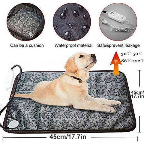 Dog Cat Adjustable Heating Pad