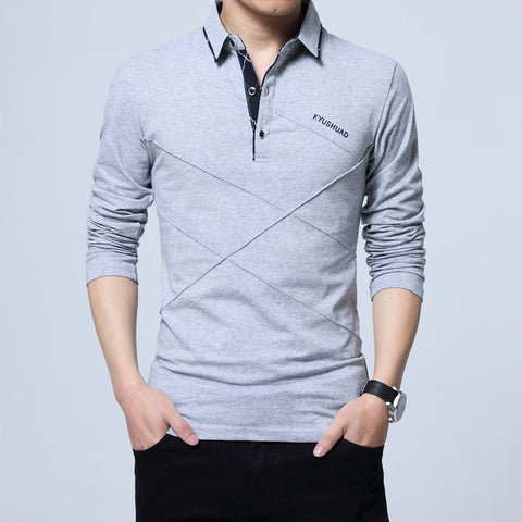 Polos Mens Long Sleeves Shirt