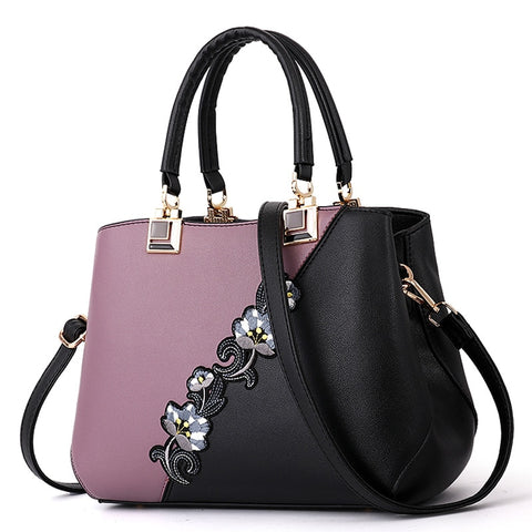 Women Embroidered Messenger Handbags
