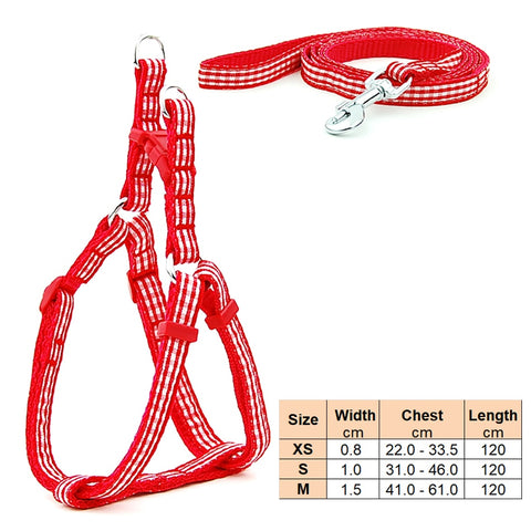 Dog Cat Adjustable Harness