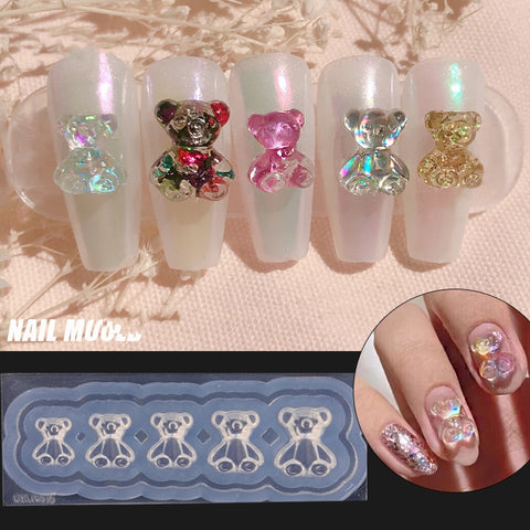 1pcs Silicone Nail Japanese Style Manicure Tools
