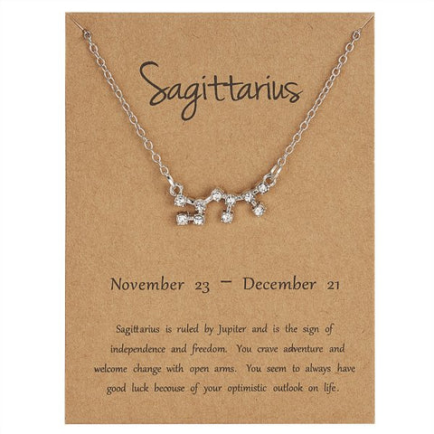 Constellation Zodiac Sign Necklace