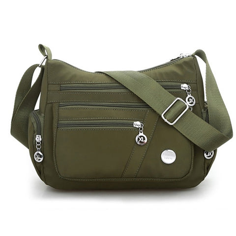 Women Nylon Waterproof Messenger Bags