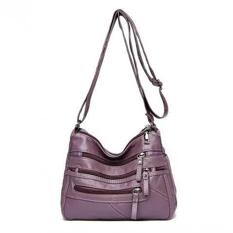 Women Soft Leather Shoulder Bags