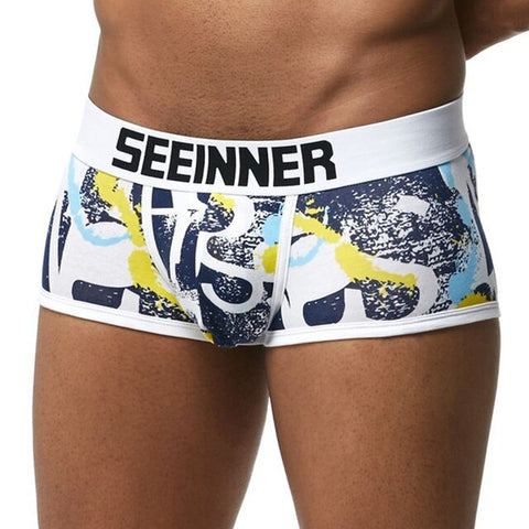 Men Cotton Boxers Underwear Shorts