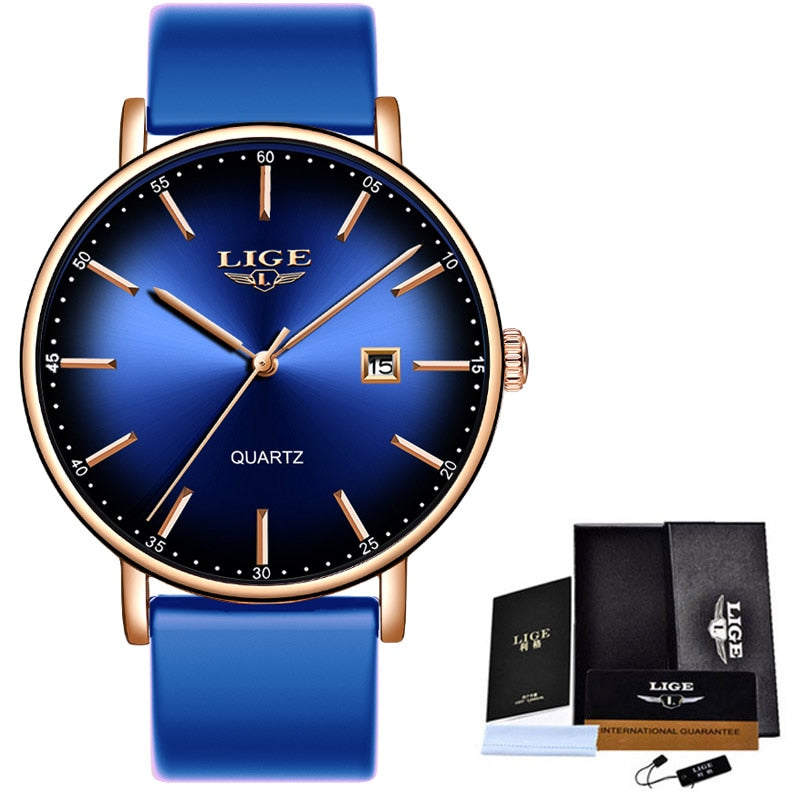 Mesh Belt Ultra-thin Quartz Watch