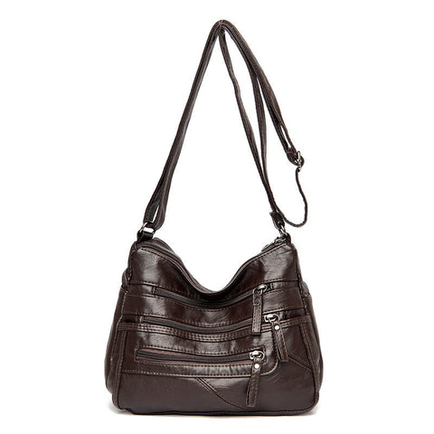 Women Soft Leather Shoulder Bags