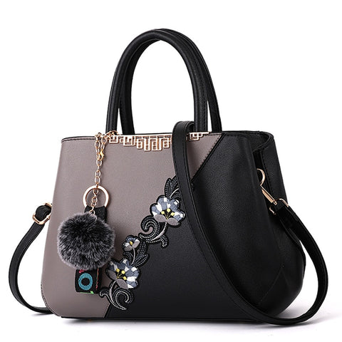 Women Embroidered Messenger Handbags