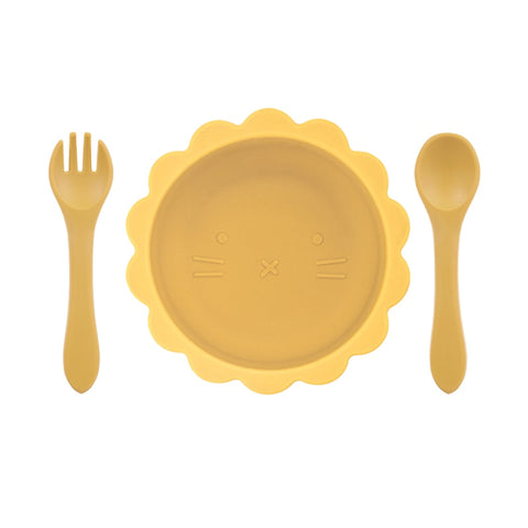 Children Feeding Solid Food Bowl