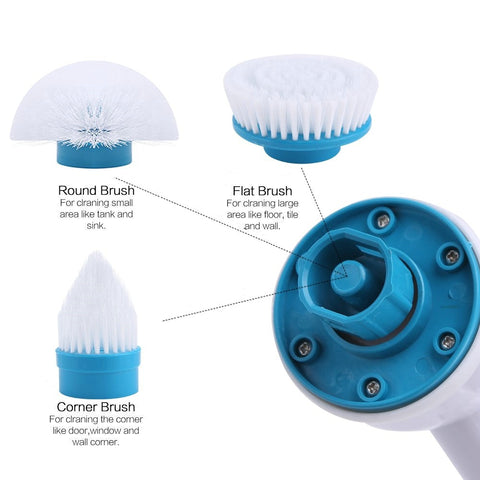 Turbo Electric Spin Scrubber