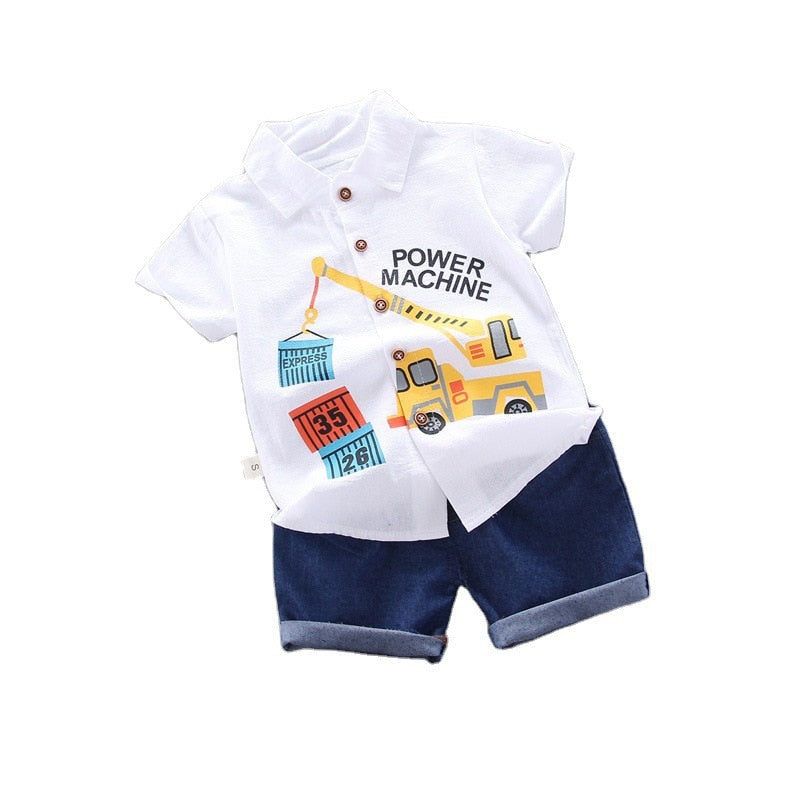 Summer Baby Clothes Suit