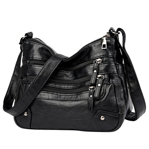 Women Soft Leather Shoulder Bags