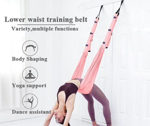 New Adjustable Aerial Yoga Strap Hammock