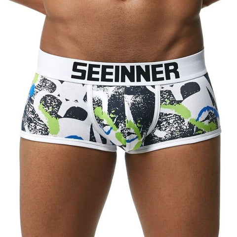 Men Cotton Boxers Underwear Shorts