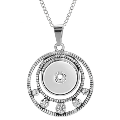 Three Color Snap Necklace