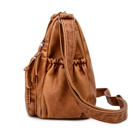 Women Pu Leather Shoulder Bag