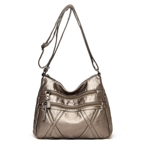 Women Soft Leather Shoulder Bags
