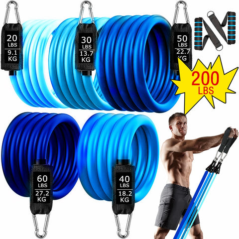 11 pieces Resistance Bands Set