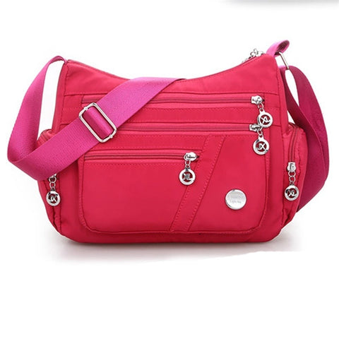 Women Nylon Waterproof Messenger Bags