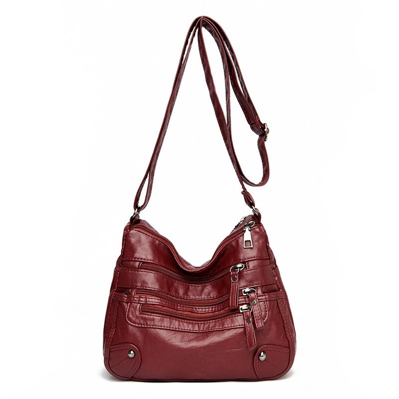 Women Soft Leather Shoulder Bags