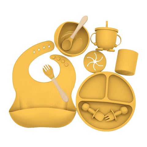 Baby Soft Silicone Feeding Set