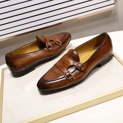 Men Wedding Party Casual Dress Shoes