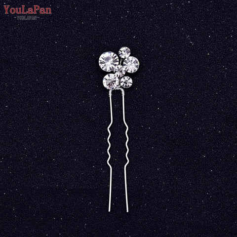 Women Crystal Bridal Hair Clips