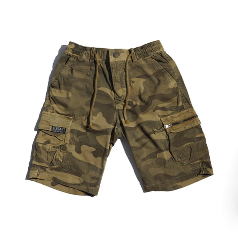 Men Summer Camouflage Side Pockets  Casual Shorts