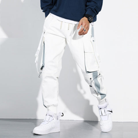 Pocket Drawstring Cargo Pants