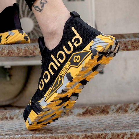 Breathable Men Work Safety Shoes