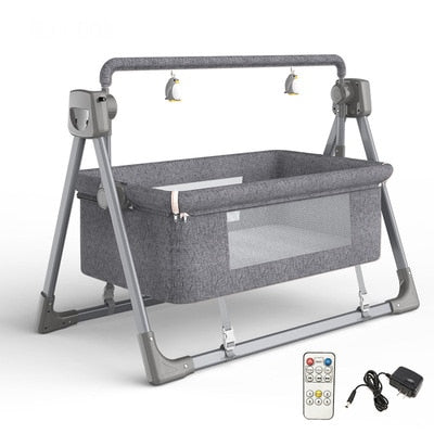 Multifunctional Cradle rocking bed