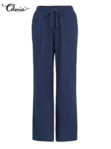Women Vintage Wide Leg Pant