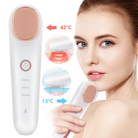 Hot&Cold Facial Vibration Massager