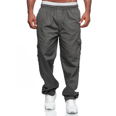 Men Spring Summer Casual Trousers
